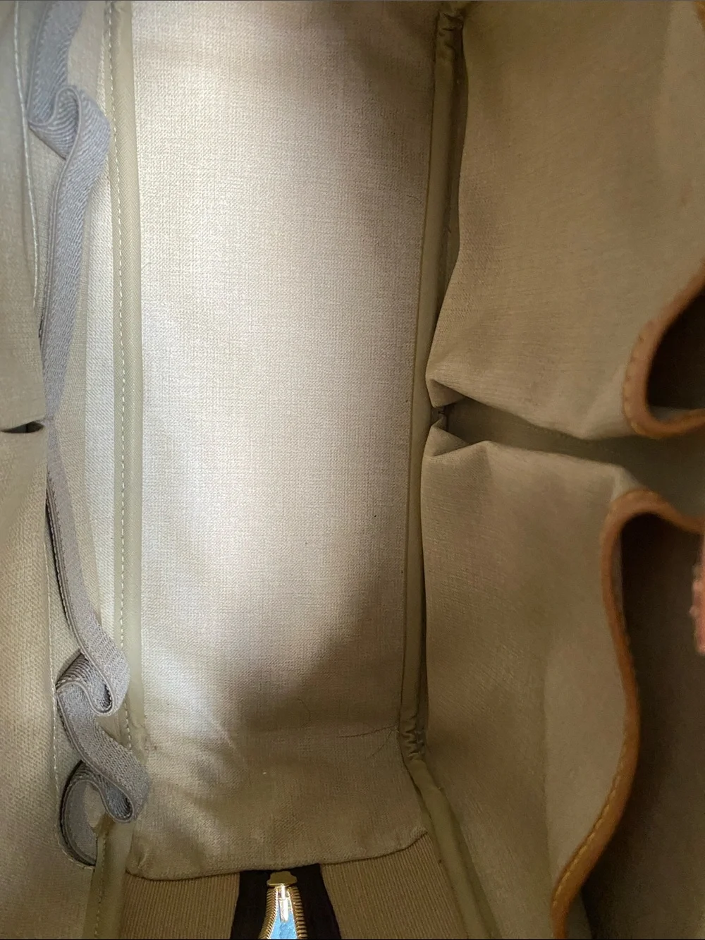 Louis Vuitton Monogram Deauville  with Vachetta Trim